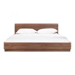 Elegant Minimalist Solid Wood Platform Bed Frame