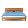 Modern Minimalist Solid Wood Bed Frame Queen Size