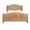 Natural Woven Headboard and Footboard Bed Frame