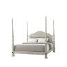 Elegant Classic Four Poster Wooden Bed Frame
