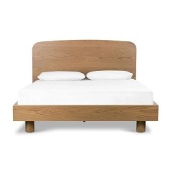 Minimalist Modern Solid Wood Platform Bed Frame