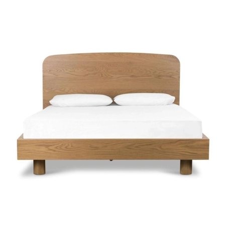 Minimalist Modern Solid Wood Platform Bed Frame