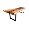 Mulyoharjo Furniture Meh Wood Slab Dining Table 1363
