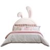Whimsical Bunny Headboard Children's Bed Frame