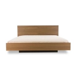 Modern Minimalist Wooden Platform Bed Frame