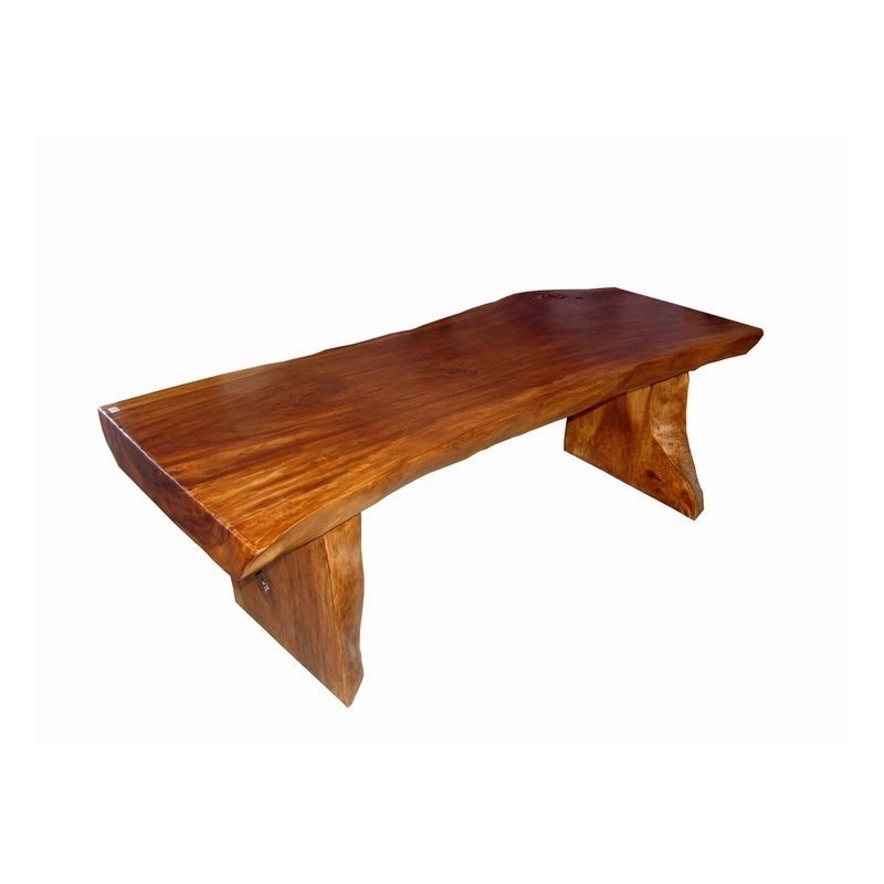 Mulyoharjo Furniture Monkey Pod Slab Dining Table 1372 Mulyoharjo Furniture Monkey Pod Slab Dining Table 1372