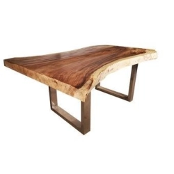 Mulyoharjo Furniture Suar Slab Dining Table 1373