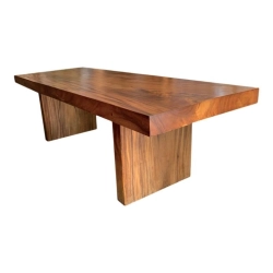 Mulyoharjo Furniture Suar Slab Dining Table 1378