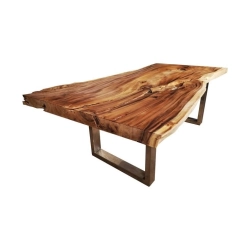 Mulyoharjo Furniture Suar Slab Dining Table 1386