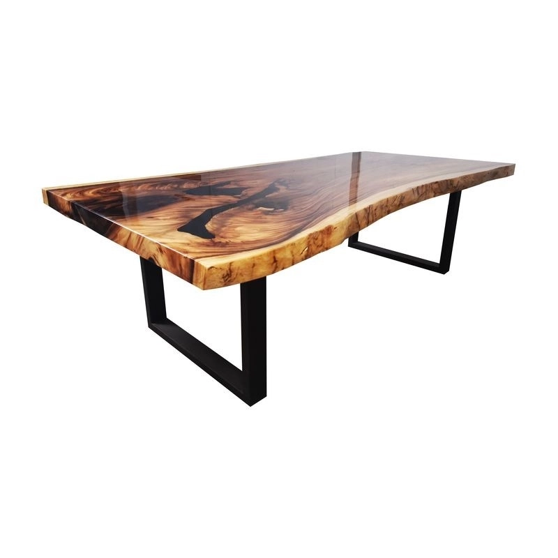 Mulyoharjo Furniture Acacia Slab Dining Table 1390 Mulyoharjo Furniture Acacia Slab Dining Table 1390