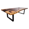 Mulyoharjo Furniture Acacia Slab Dining Table 1390
