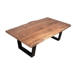 Mulyoharjo Furniture Trembesi Slab Dining Table 1393