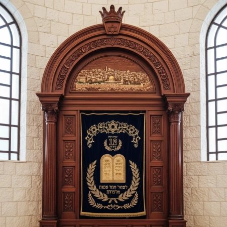 Torah Ark High-End Holy Ark for Torah Scrolls