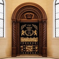 Torah Ark High-End Holy Ark for Torah Scrolls