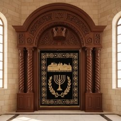Hakodesh Aron Torah Ark Premium Synagogue Furniture Manufacturer & Exporter
