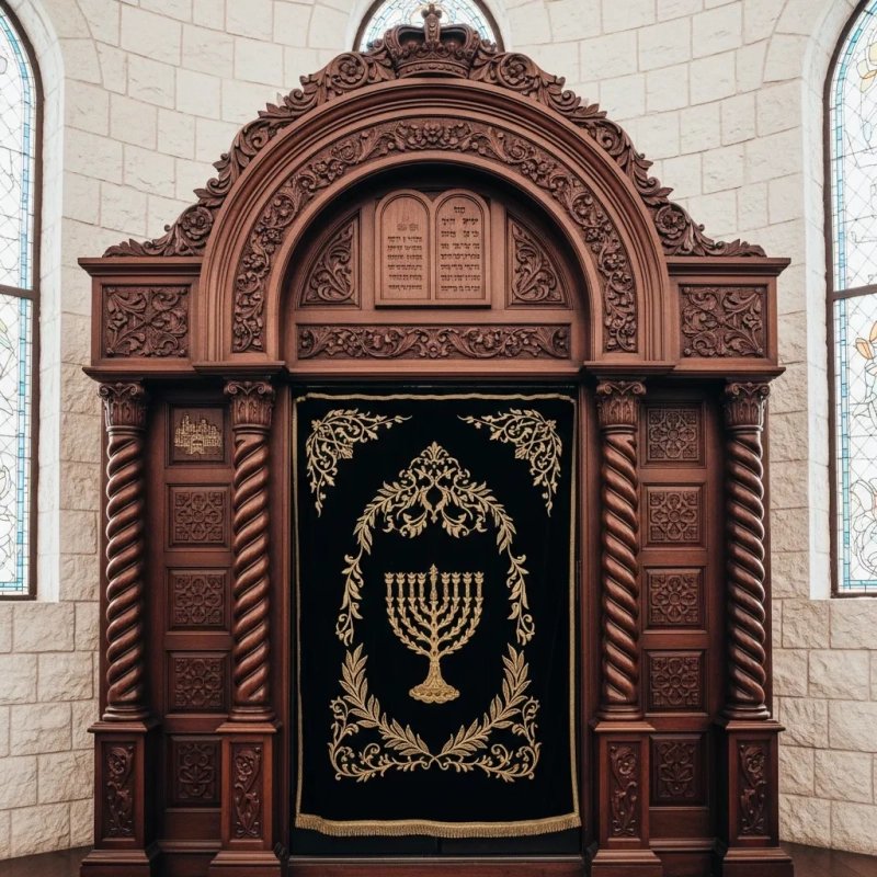 Hakodesh Aron Torah Ark Premium Synagogue Furniture Manufacturer & Exporter Hakodesh Aron Torah Ark Premium Synagogue Furniture Manufacturer & Exporter