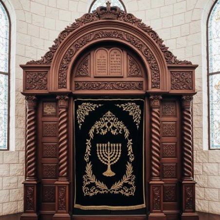 Hakodesh Aron Torah Ark Premium Synagogue Furniture Manufacturer & Exporter