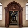 Aron Kodesh Luxury Solid Wood Design for Synagogue and Temple