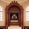 Hakodesh Aron Torah Ark Premium Synagogue Furniture Manufacturer & Exporter
