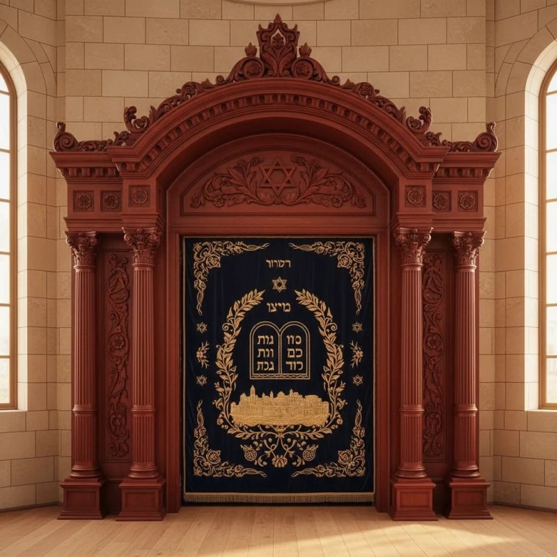 Torah Ark High-End Holy Ark for Torah Scrolls Torah Ark High-End Holy Ark for Torah Scrolls