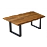 Mulyoharjo Furniture Trembesi Slab Dining Table 1399