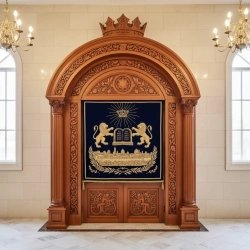 Synagogue Exclusive Design with Natural Teak Finish