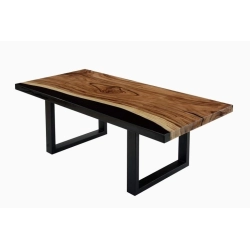 Mulyoharjo Furniture Acacia Slab Dining Table 1400