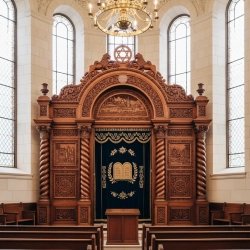 Torah Ark High-End Holy Ark for Torah Scrolls