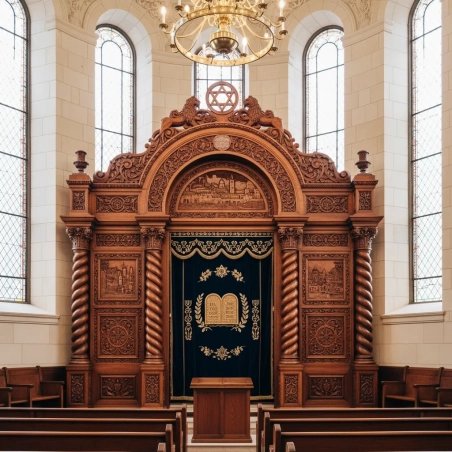 Torah Ark High-End Holy Ark for Torah Scrolls