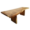 Mulyoharjo Furniture Suar Wood Slab Dining Table 1401