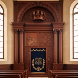 Synagogue Exclusive Design with Natural Teak Finish
