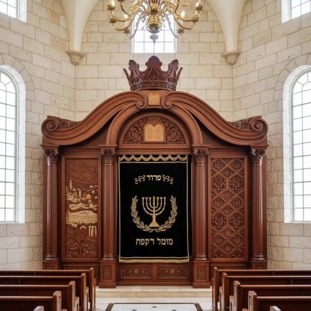 Torah Ark High-End Holy Ark for Torah Scrolls
