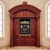 Aron Kodesh Luxury Solid Wood Design for Synagogue and Temple