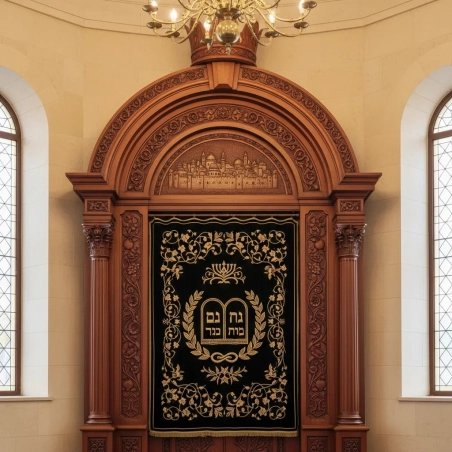 Hakodesh Aron Torah Ark Premium Synagogue Furniture Manufacturer & Exporter