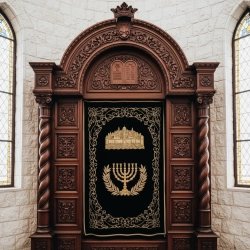 Torah Ark High-End Holy Ark for Torah Scrolls