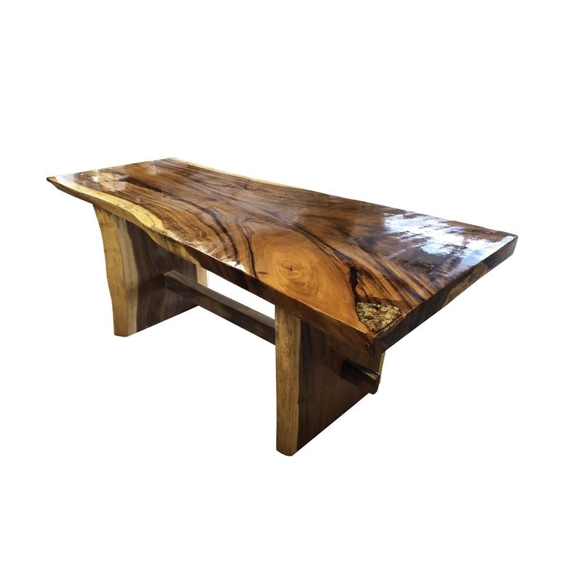 Mulyoharjo Furniture Meh Wood Slab Dining Table 1411 Mulyoharjo Furniture Meh Wood Slab Dining Table 1411