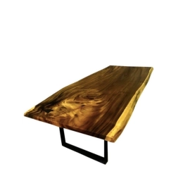 Mulyoharjo Furniture Suar Slab Dining Table 1414