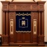 Premium Handcrafted Wooden Aron Kodesh Holy Ark, Synagogue Furniture Supplier Excellence in Traditional Design