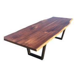 Mulyoharjo Furniture Ki Hujan Slab Dining Table 1416