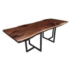 Mulyoharjo Furniture Suar Wood Slab Dining Table 1420