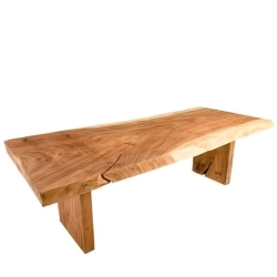 Mulyoharjo Furniture Trembesi Wood Slab Dining Table 1421