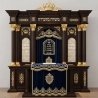 Premium Handcrafted Aron Kodesh Majestic Synagogue Holy Ark Exquisite Solid Wood Jewish Furniture by Expert Manufacturers
