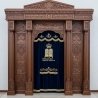 Exquisite Handcrafted Aron Kodesh Holy Ark, Premium Solid Wood Synagogue Furniture by Leading Manufacturer for Spiritual Spaces
