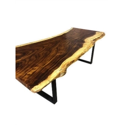 Mulyoharjo Furniture Meh Wood Slab Dining Table 1426