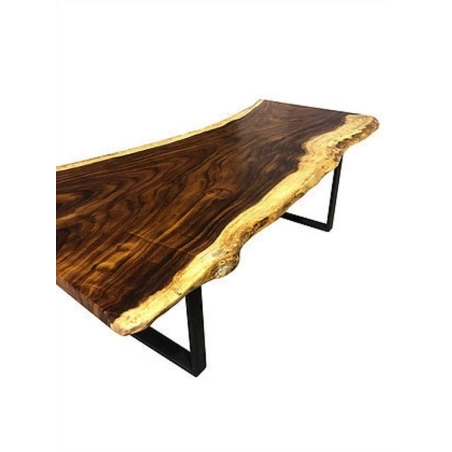 Mulyoharjo Furniture Meh Wood Slab Dining Table 1426