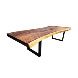 Mulyoharjo Furniture Ki Hujan Slab Dining Table 1428