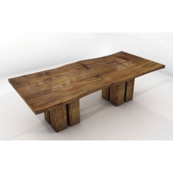 Mulyoharjo Furniture Meh Wood Slab Dining Table 1430