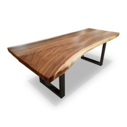 Mulyoharjo Furniture Suar Slab Dining Table 1431