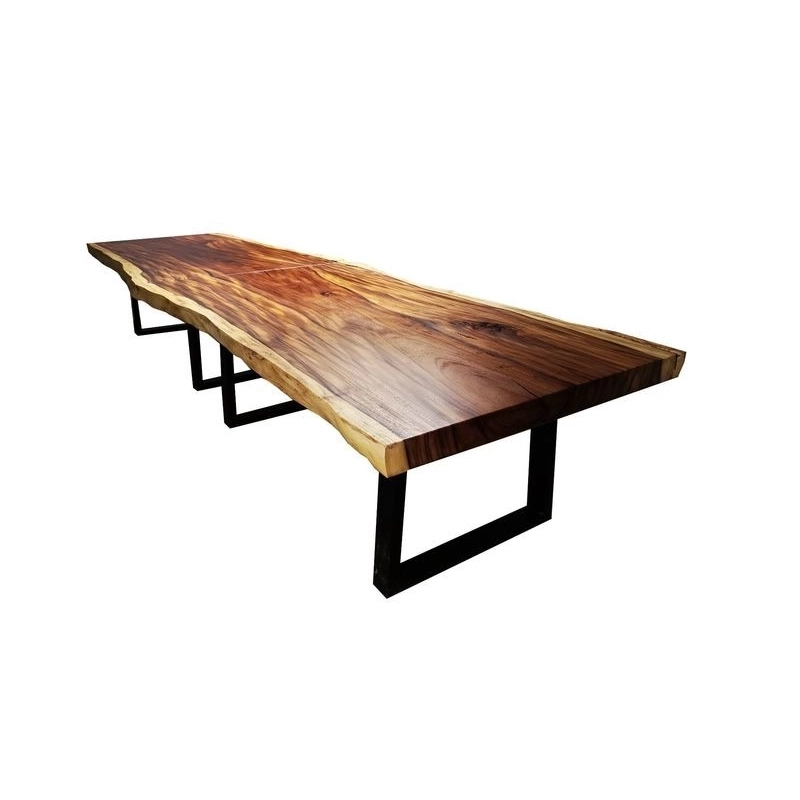 Mulyoharjo Furniture Acacia Slab Dining Table 1433 Mulyoharjo Furniture Acacia Slab Dining Table 1433