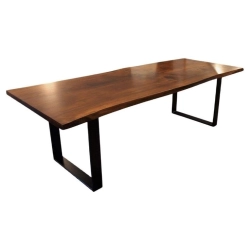 Mulyoharjo Furniture Ki Hujan Slab Dining Table 1434